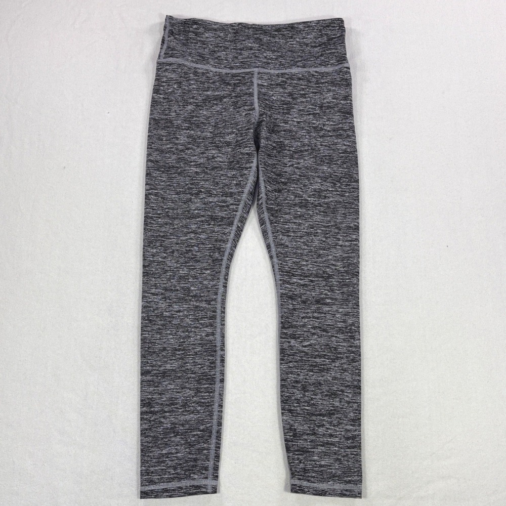 Freddy Superfit DIWO Grey Space Dye Heathered Athletic Leggings Womens US 6 M